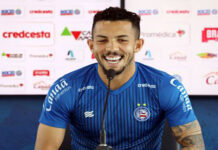 Flávio posta vídeo de despedida do Bahia: ‘Jamais deixarei de fazer parte da torcida’