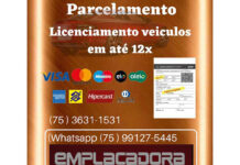 SAJ: Emplacadora RR parcela o licenciamento de seu veículo em 12 vezes