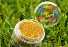 Festa mais iluminada só é possível com utilização da nova linha Glitter decorativo da Aquadecor. Confira