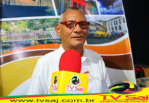 MOISÉS CAFEZEIRO, Presidente da CTBTS, discorre sobre II Encontro Secretários, em CACHOEIRA