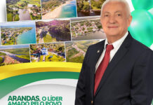 Prefeito de Jaguaripe, Arandas, recebe parabenizações de familiares e amigos, nesse sábado