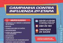 SAJ: Secretaria Municipal de Saúde (SMS), iniciará 2ª etapa de vacinação contra a Influenza