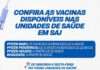 Prefeitura de Santo Antônio de Jesus segue disponibilizando imunizantes contra a COVID-19 em todas as Unidades de Saúde