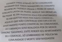 Veja facção cobrando taxa para moradores de condomínios de Salvador