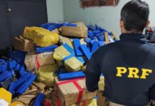 PRF apreende 5,7 toneladas de maconha, skunk e haxixe em Nova Alvorada do Sul (MS) — Polícia Rodoviária Federal PRF apreende 5,7 toneladas de maconha, skunk e haxixe em Nova Alvorada do Sul (MS)