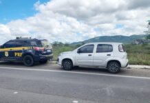Carro roubado no Recife é recuperado no dia seguinte pela PRF em Caruaru — Polícia Rodoviária Federal Carro roubado no Recife é recuperado no dia seguinte pela PRF em Caruaru