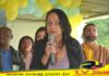 Pronunciamento de ADELINA, enfermeira, na inauguração da USF de São Bernardo, JAGUARIPE
