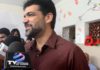 No Lar dos Idosos, prefeito Rogério Andrade, com surpresa, recebeu parabéns pelo seu aniversário