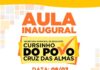 CURSINHO DO POVO TERÁ AULA INAUGURAL NA PRÓXIMA SEGUNDA -FEIRA (08)