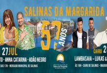 Lambasaia, Guig Ghetto, Anna Catarina e Adão Negro na ampla programação aos 57 anos de emancipação política de SALINAS