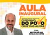 Aula inaugural do Cursinho do Povo, nessa segunda-feira, 08, em CRUZ DAS ALMAS