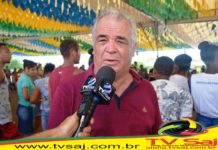 WILSON PEDREIRA, prefeito de Salinas da Margarida, fala sobre 2 de julho e entrega de ônibus 0 Km às entidades culturais