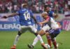 Com um a menos, Bahia empata com o Cruzeiro na Arena Fonte Nova