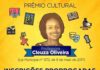 Prefeitura prorroga inscrições para o Prêmio Cultural Professora Cleuza Oliveira