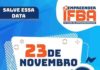 5a. Edição do Empreender IFBA, dia 23, em S.A.JESUS