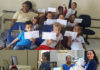 D.M.COSTA- CRIANÇAS DA CRECHE MUNICIPAL APRENDEM A POSTAR CARTINHAS EM PROJETO DOS CORREIOS