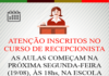 Aulas para recepcionistas, em D.M. Costa