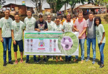 Penta campeão Júnior Nagata e prefeito Hunaldo, deram pontapé inicial ao Campeonato Rural de JAGUARIPE