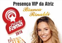 Bianca Rinaldi será a presença Vip do Prêmio Fama, dia 28.11, no Amoras Hotel: S.A.JESUS