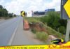 “Às margens” da margem…! Cratera na pista da BR-101, chegando em S.A.Jesus-BA, 10.11.19