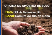 Prefeitura promove Oficina de Amostra do Solo para moradores do Comum do Rio da Dona