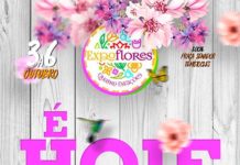 Começa hoje, 03, a Expoflores, em Cruz das Almas