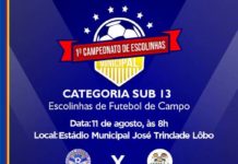 Prefeitura de Santo Antônio de Jesus promove o 1º Campeonato Municipal de Escolinhas de Futebol de Campo