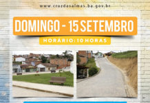 Prefeitura faz entrega de obras nesse domingo, em Cruz das Almas