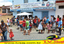 Instituto Breno leva alegria à criançada, em S.A.Jesus