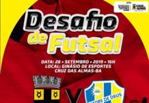 Cruz das Almas vs. Madre de Deus. Hoje (28), às 16 horas no Ginásio de Esportes de Cruz das Almas