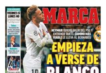 Jornais de Madri veem Neymar mais perto do Real: “Começa a se ver de branco