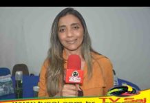 MARINALVA PEREIRA, ex-Secretária de Saúde de Jiquriçá, radialista, discorre sobre evento da ACRB, em S.A.JESUS
