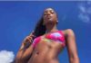 Iza exibe corpão de biquíni em foto com ângulo ousado