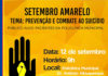 SETEMBRO AMARELO: Palestra discute prevenção e combate ao suicídio