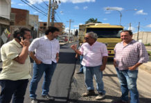 ACELERA SAJ: Rua da Linha começa a receber novo asfalto