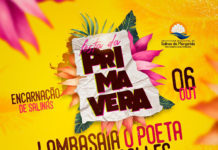 LAMBASAIA, O POETA E SILVANO SALES, na Festa da Primavera, dia 06.10, ENCARNAÇÃO DE SALINAS