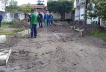 Mais uma rua de Santo Antônio de Jesus está sendo contemplada com obras de pavimentação e urbanização