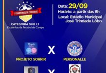 FUTEBOL: confira os jogos do fim de semana nos campeonatos de SAJ
