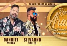 Mambolada, Daniel Vieira e Silvano Sales na virada do ano, em ARATUÍPE