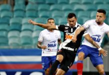 Em casa, Bahia empata em 1 a 1 com o Vasco