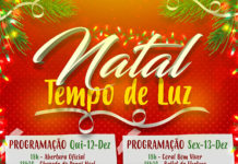Começa hoje o Natal Tempo de Luz em Cruz das Almas