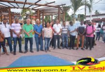 Fotos da inauguração da Praça Salinas da Margarida, 27.12.19