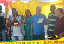 Administração municipal fez confraternização com funcionalismo público, sorteando 10 geladeiras e 20 televisores de 32 polegadas, em SALINAS DA MARGARIDA
