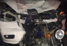 Euclides da Cunha: Três morrem em colisão de caminhonete com motocicleta