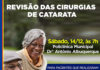 Prefeitura promove 2º Ciclo do Mutirão de Glaucoma e revisão de cirurgias de catarata neste sábado (14)