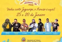 Grandes atrações abrilhantarão a Festa de Janeiro, dias 25 e 26, em JAGUARIPE