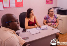 Reunião com autoridades do município para discutirmos as questões ambientais baseado no Projeto Mão na Consciência