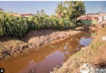 Prefeitura comunica o início da limpeza do rio Aratuípe que engloba roçagem e capinagem no leito do rio