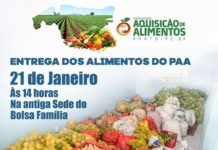 Prefeitura promove entrega de alimentos do programa de Aquisição de Alimentos da Agricultura Familiar (PAA), em ARATUÍPE