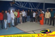 Fotos da entrega do Ginásio de Esportes, revitalizado, em Santo Antonio de Jesus